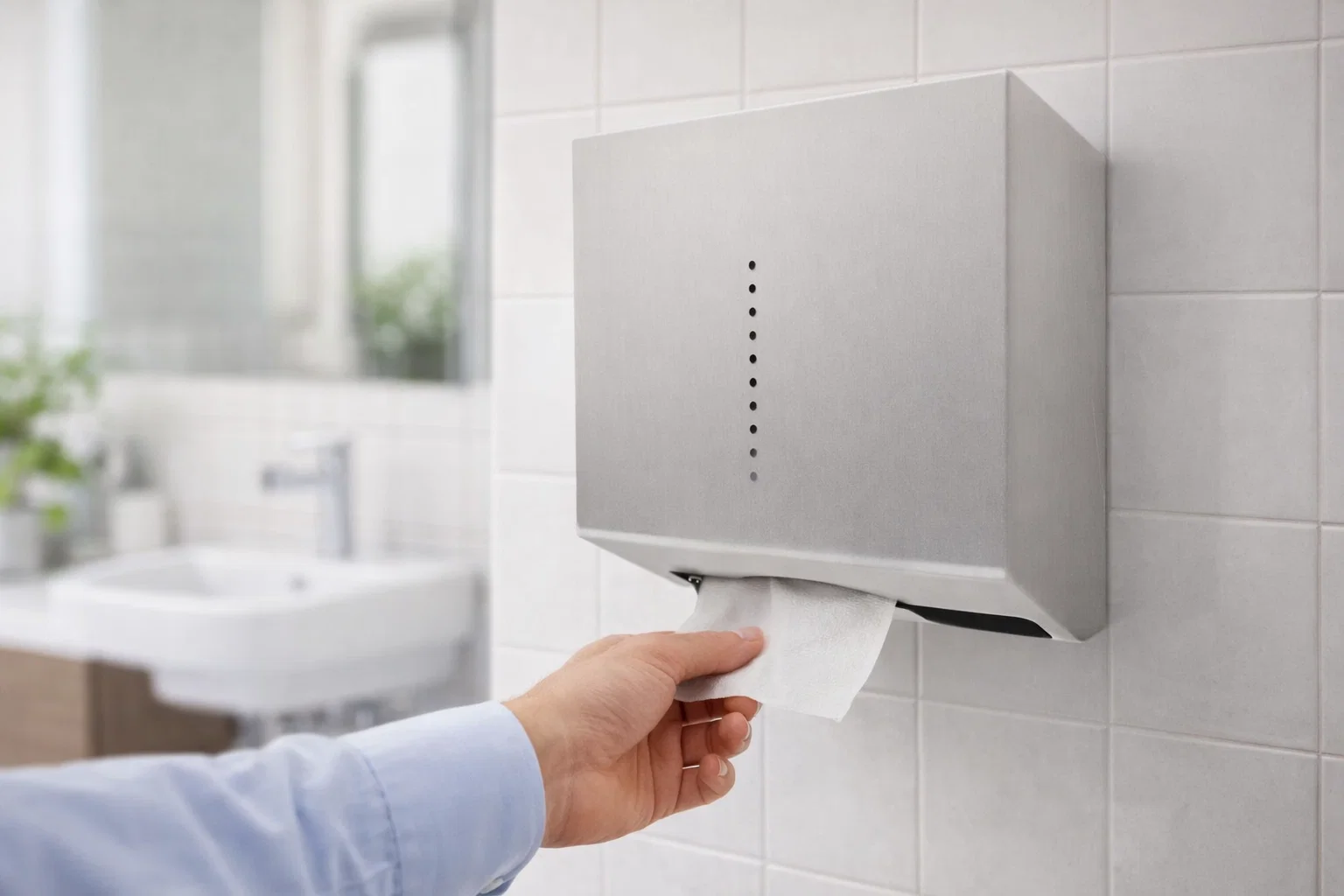 Dispensador de Papel Aço Inox 304L